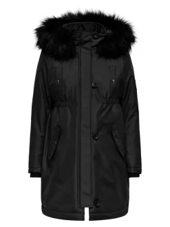 New OLMIRIS Lang parka Dame Jakker Og Frakker