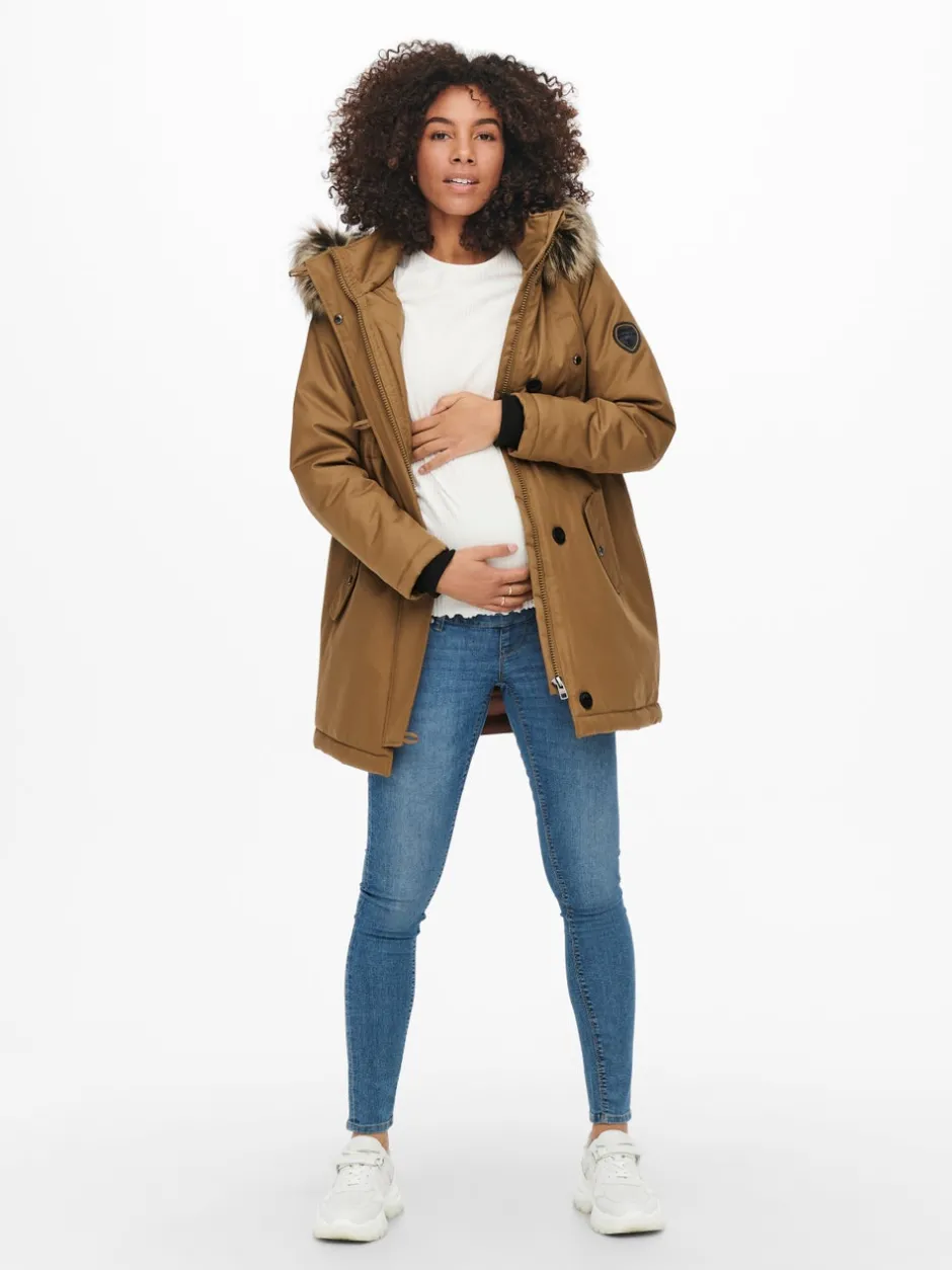 Sale OLMIRIS Lang parka Dame Jakker Og Frakker
