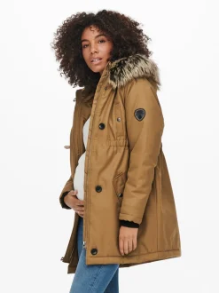 Sale OLMIRIS Lang parka Dame Jakker Og Frakker
