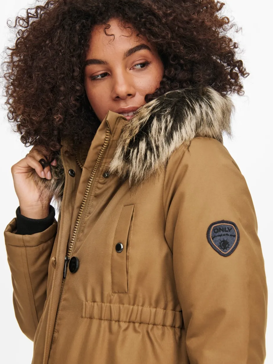 Sale OLMIRIS Lang parka Dame Jakker Og Frakker