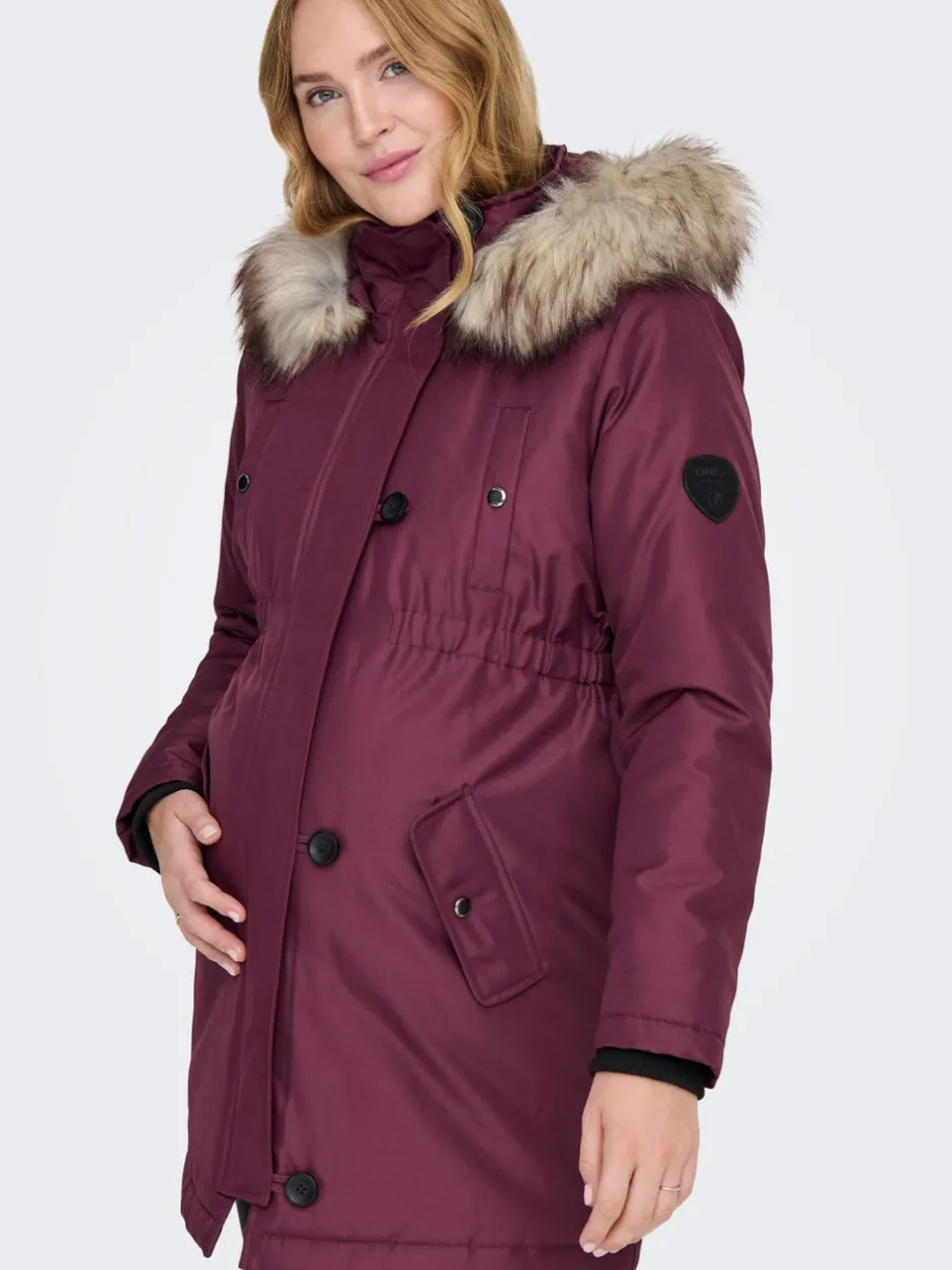 Discount OLMIRIS Lang parka Dame Jakker Og Frakker