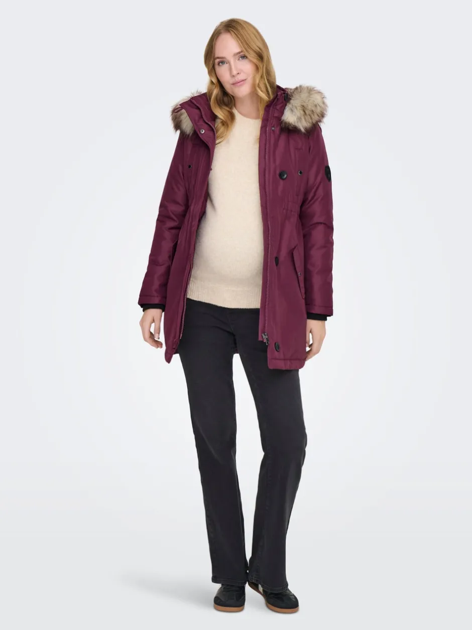Discount OLMIRIS Lang parka Dame Jakker Og Frakker