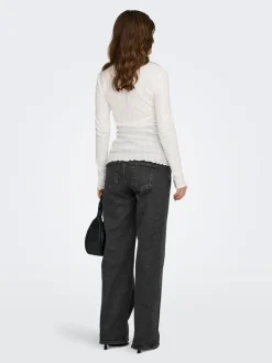 New OLMJUICY Høj talje Straight fit Jeans Dame Jeans