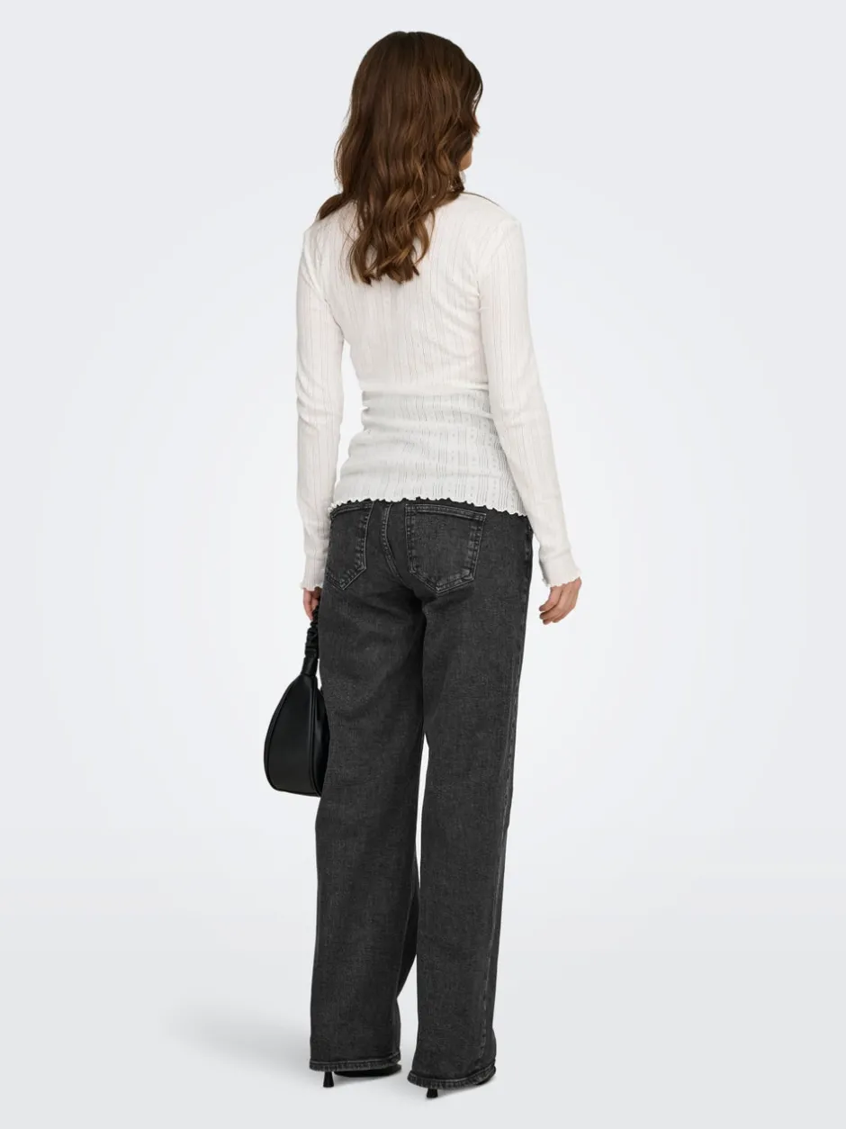 New OLMJUICY Høj talje Straight fit Jeans Dame Jeans