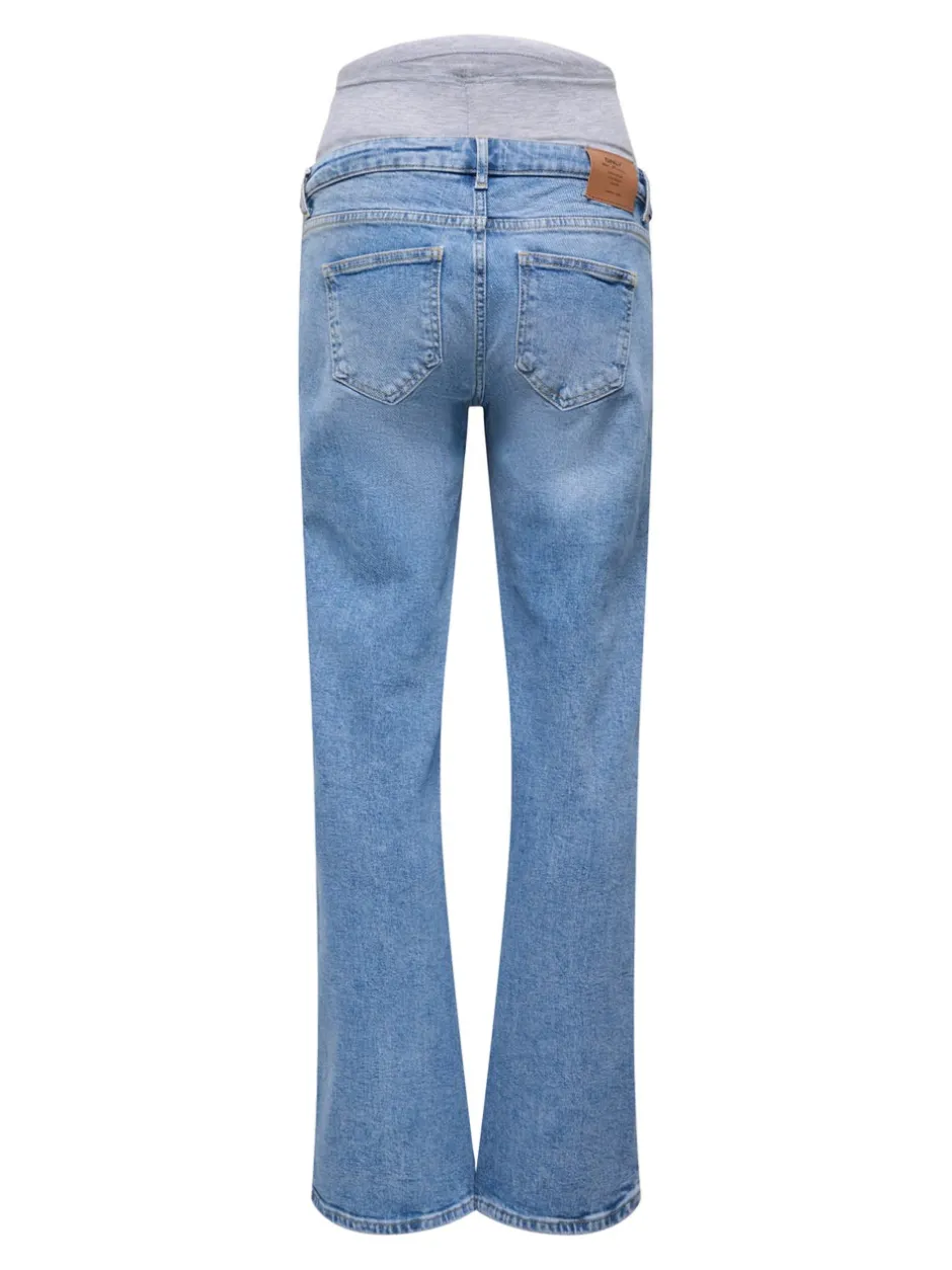 Best OLMJUICY Høj talje Straight fit Jeans Dame Jeans