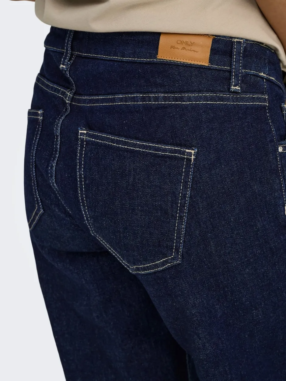 OLMJUICY Høj talje Straight fit Jeans Dame Jeans