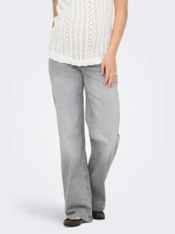 Outlet OLMJUICY Høj talje Wide leg fit Jeans Dame Jeans
