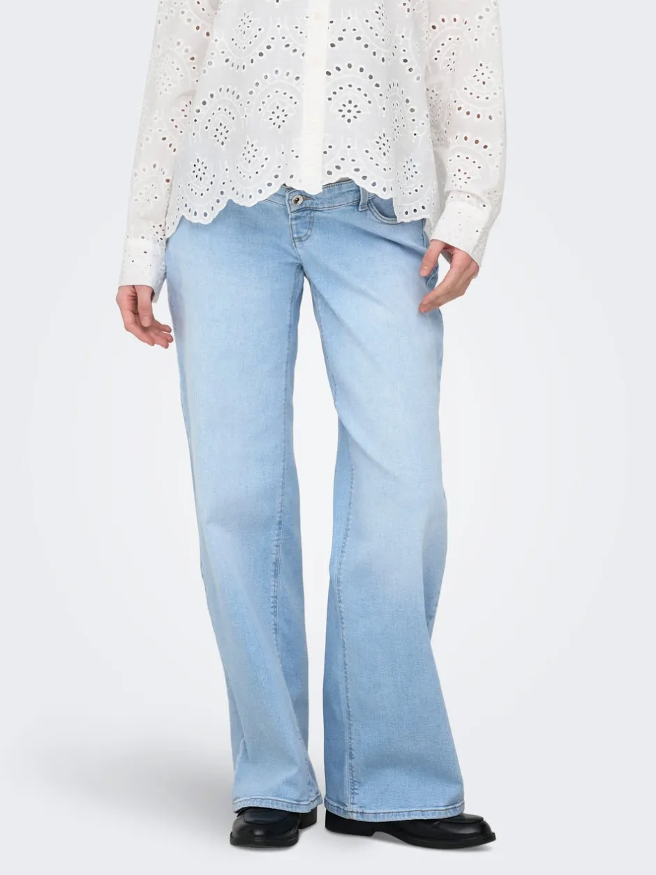 Sale OLMJUICY Wide leg fit Jeans Dame Jeans