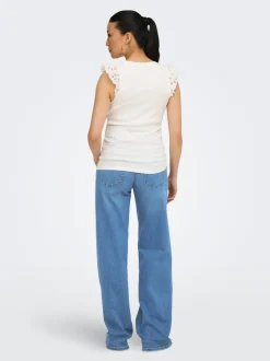 Sale OLMJULLES Wide leg fit Jeans Dame Jeans