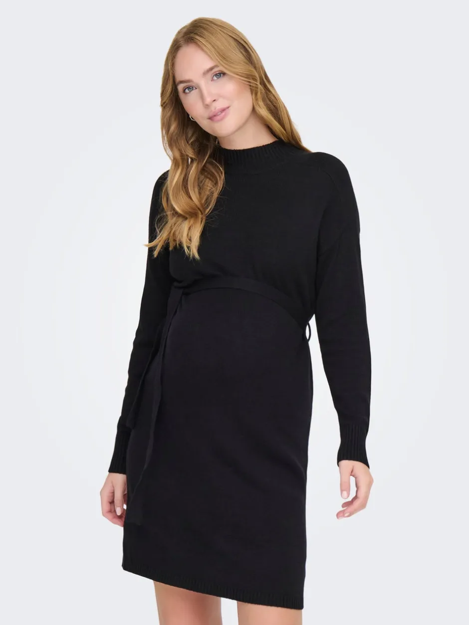 Discount OLMLEVA Lang kjole Dame Strik & Cardigans