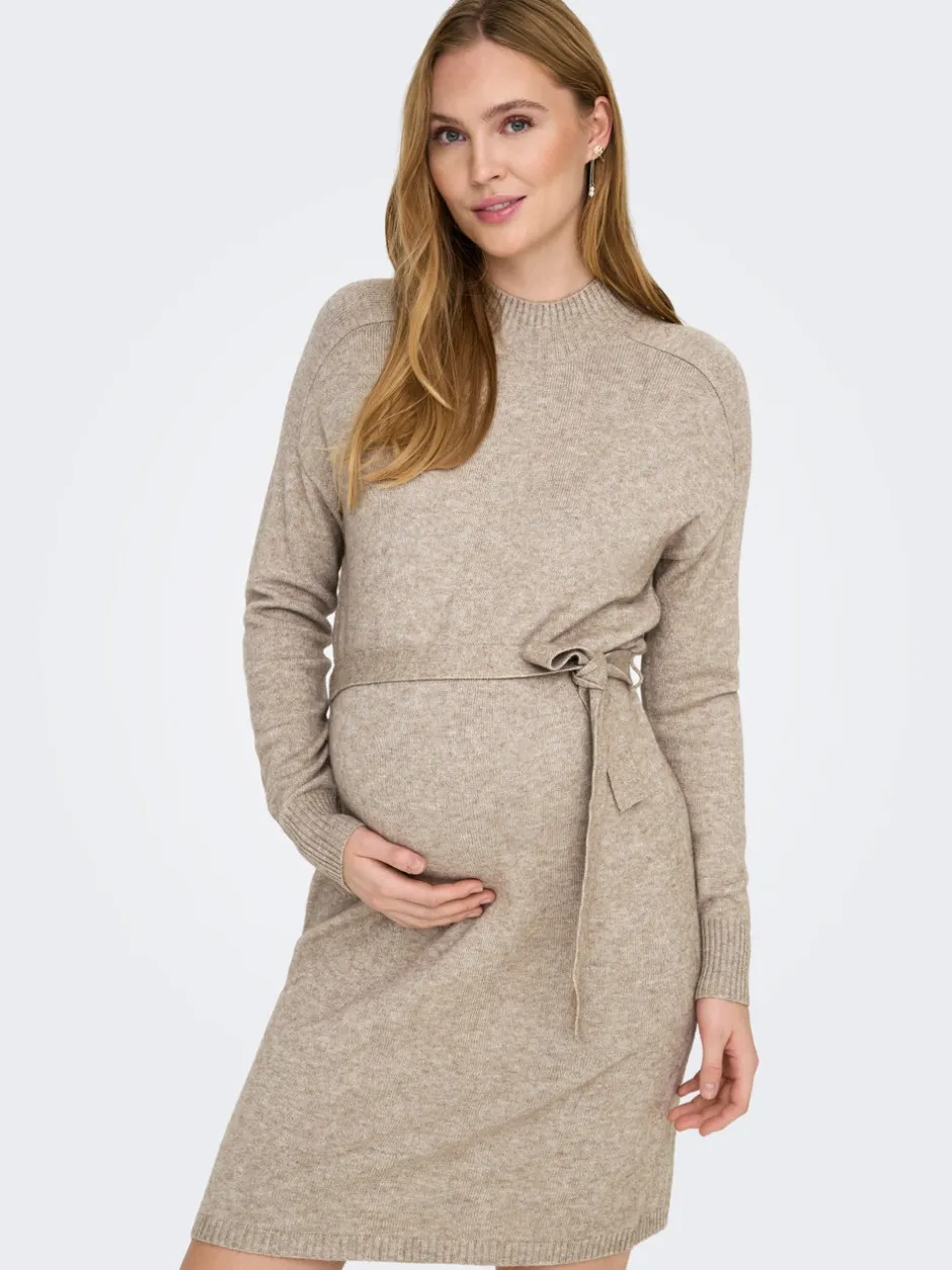 Clearance OLMLEVA Lang kjole Dame Strik & Cardigans