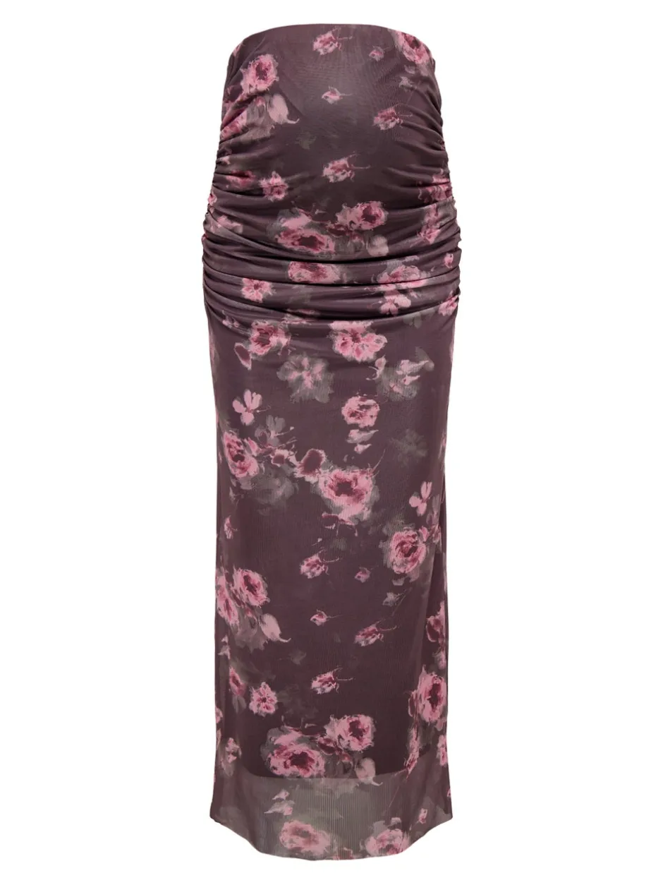 Hot OLMLOURA Nederdel i straight fit Midinederdel Dame Shorts & Nederdele