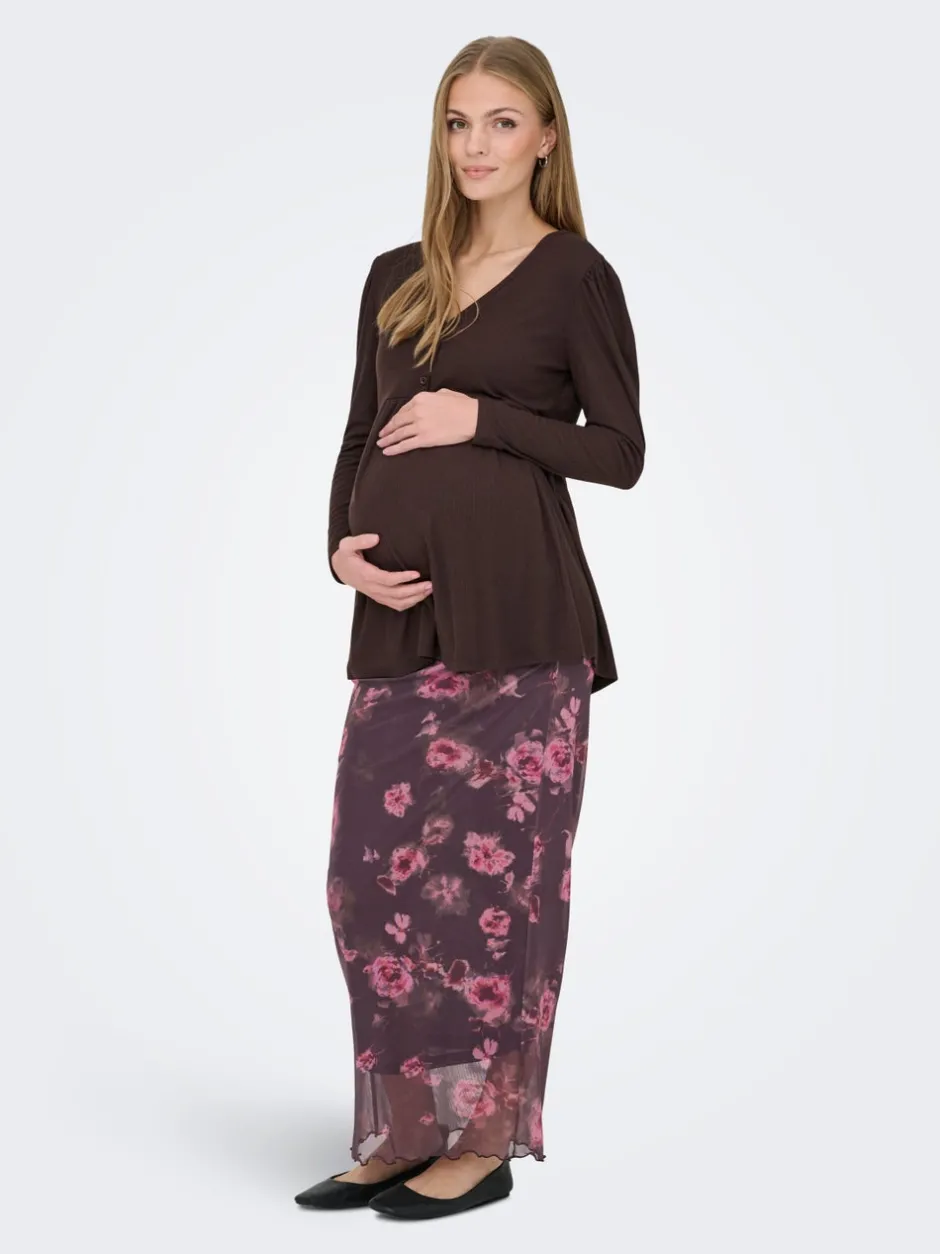 Hot OLMLOURA Nederdel i straight fit Midinederdel Dame Shorts & Nederdele