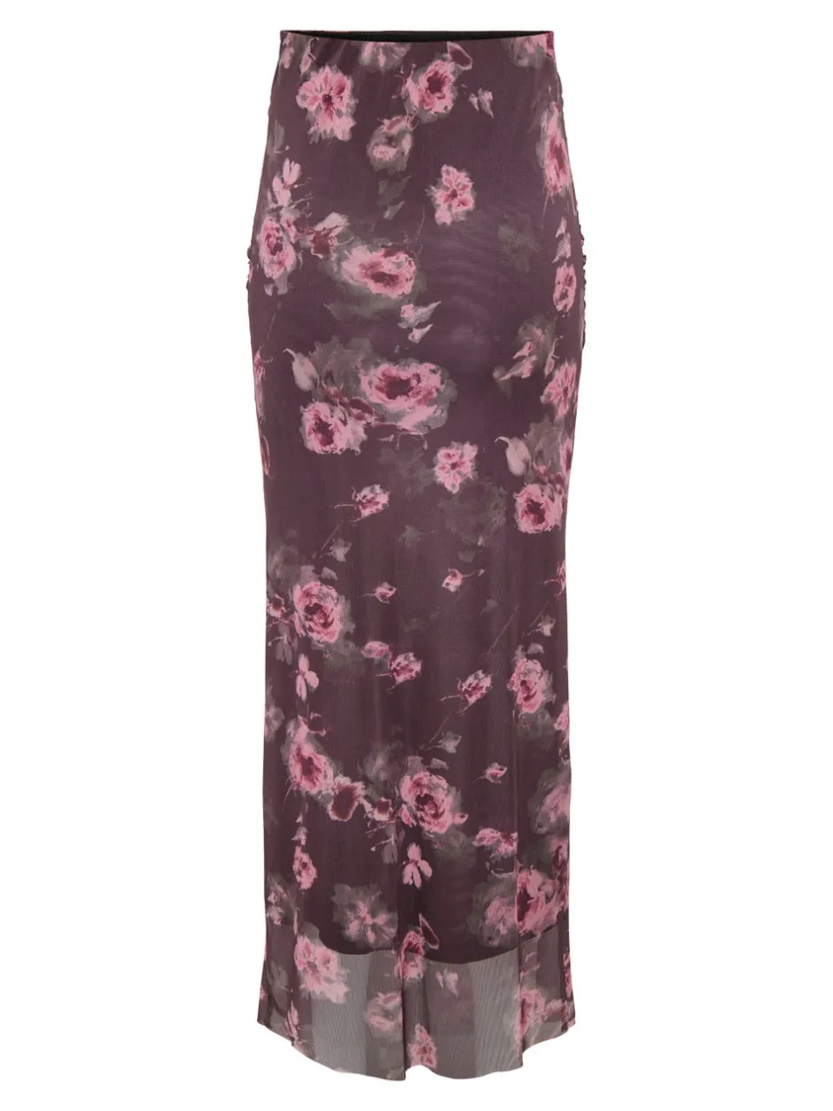 Hot OLMLOURA Nederdel i straight fit Midinederdel Dame Shorts & Nederdele