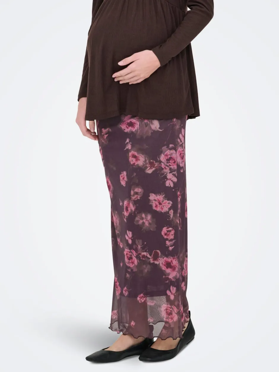 Hot OLMLOURA Nederdel i straight fit Midinederdel Dame Shorts & Nederdele