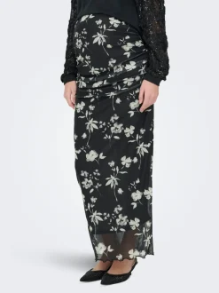 Hot OLMLOURA Nederdel i straight fit Midinederdel Dame Shorts & Nederdele