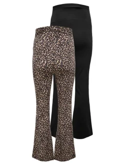 Hot OLMLOVELY Flared fit Leggings Dame Bukser