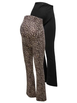 Hot OLMLOVELY Flared fit Leggings Dame Bukser