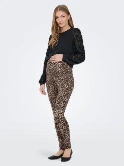 Clearance OLMLOVELY Slim fit Leggings Dame Bukser