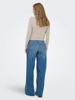 Clearance OLMMADISON Wide leg fit Jeans Dame Jeans