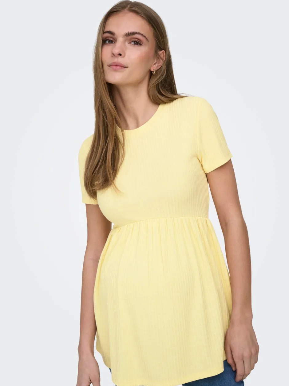 Outlet OLMMALAYA Peplum-top Dame Toppe