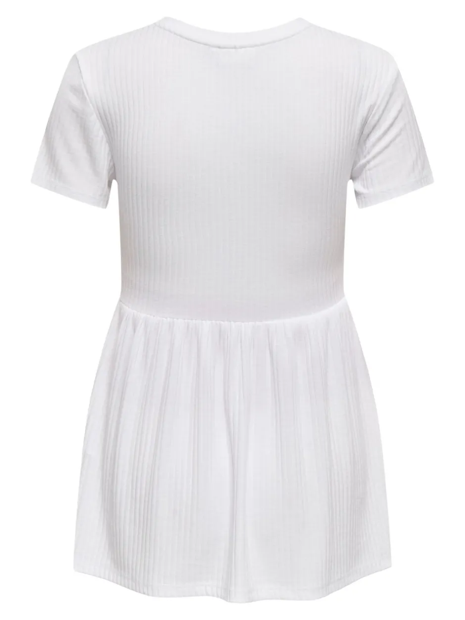 New OLMMALAYA Peplum-top Dame Toppe