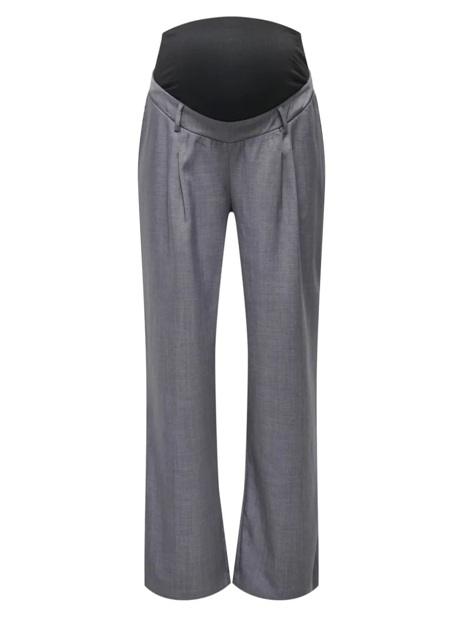 Best OLMPLEAT Straight tapered fit Bukser i wide fit Dame Bukser