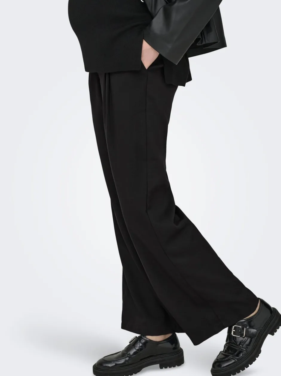 Best OLMPLEAT Straight tapered fit Bukser i wide fit Dame Bukser