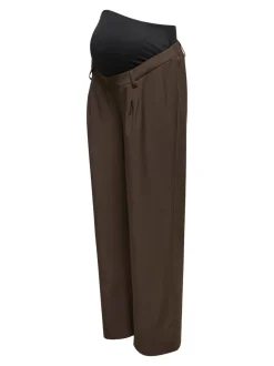 Hot OLMPLEAT Straight tapered fit Bukser i wide fit Dame Bukser