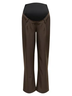 Hot OLMPLEAT Straight tapered fit Bukser i wide fit Dame Bukser