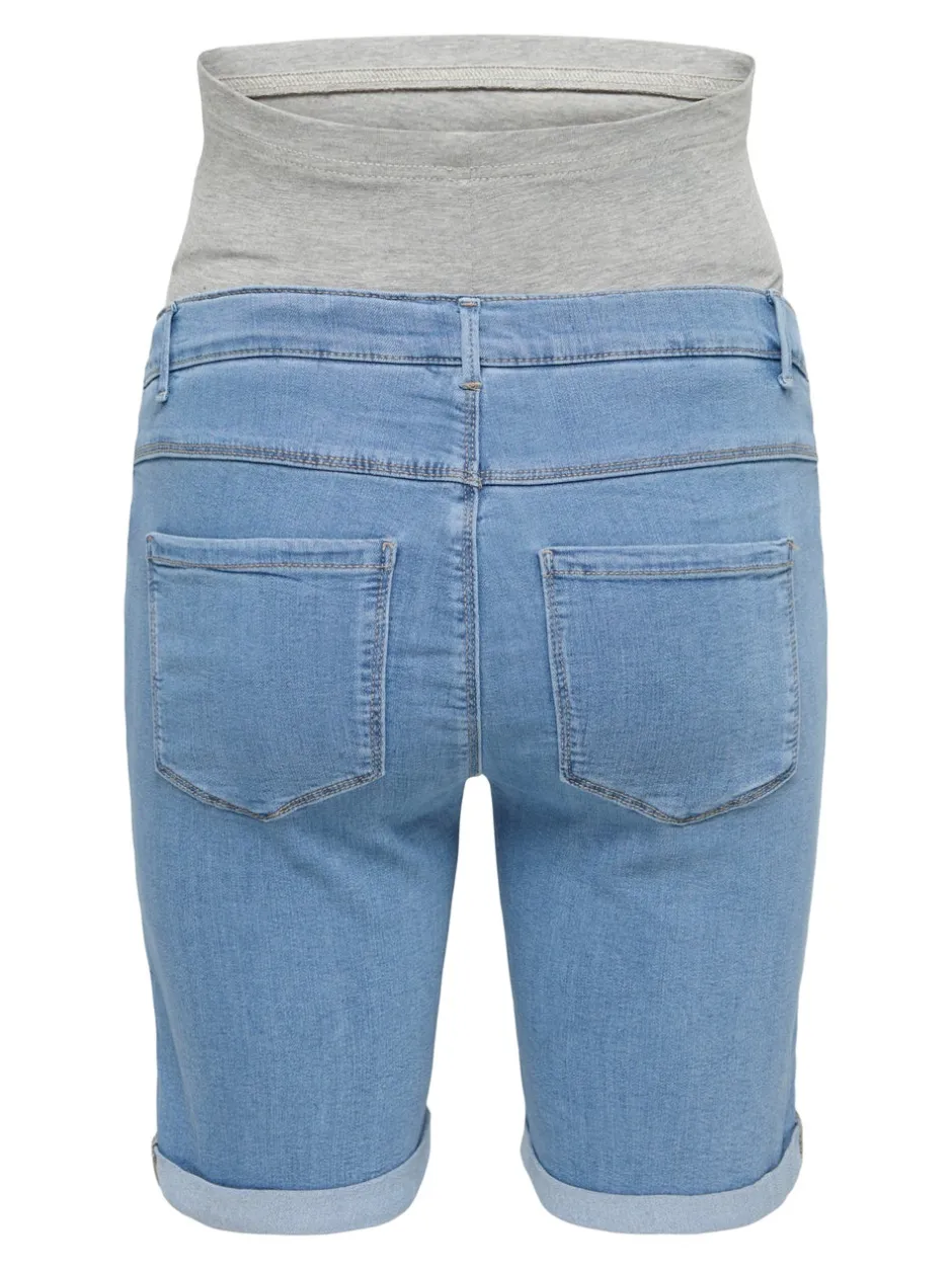 Outlet OLMRAIN Bodycon fit Denim-shorts Dame Shorts|Denimshorts