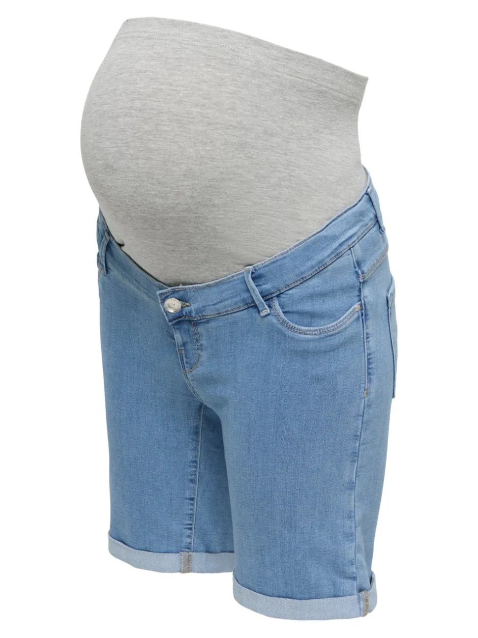 Outlet OLMRAIN Bodycon fit Denim-shorts Dame Shorts|Denimshorts