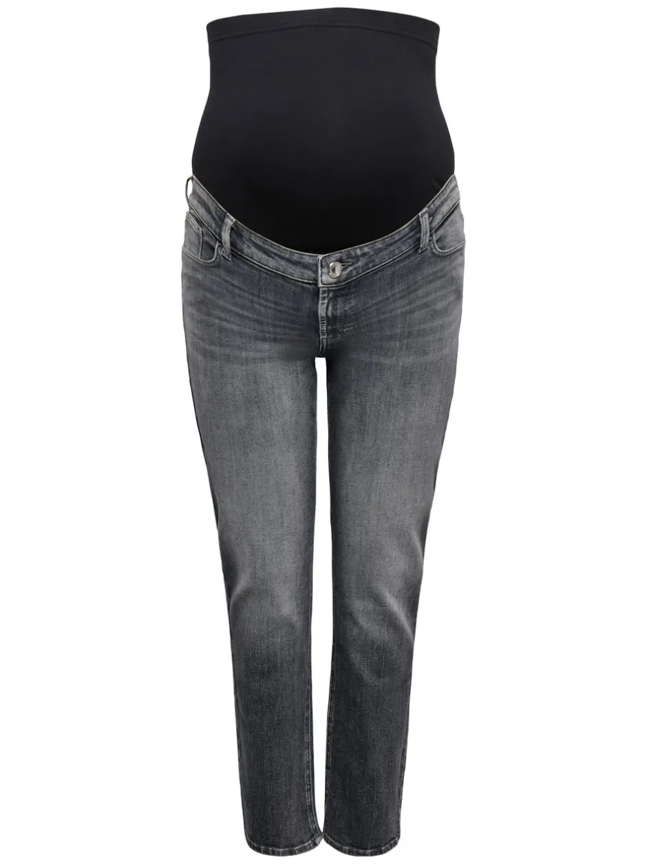 Best OLMRILEY Slim straight fit Jeans Dame Double Denim|Jeans