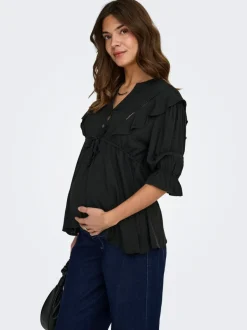 New OLMSALLI Bluse Dame Toppe