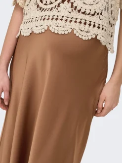 Best OLMSEALLY A-formet nederdel Midinederdel Dame Shorts & Nederdele