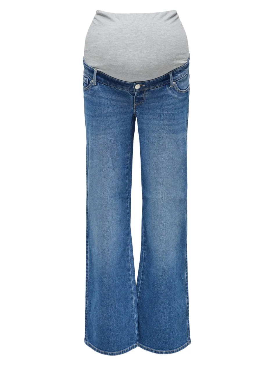 Outlet OLMSNOW Høj talje Wide leg fit Jeans Dame Jeans