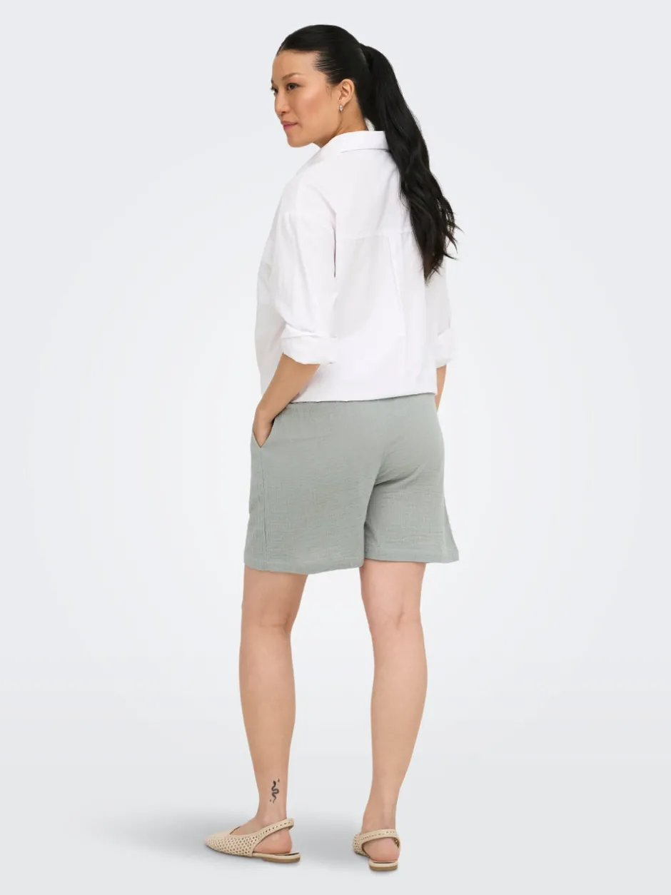 Outlet OLMTHYRA Lav talje Regular fit Skorts Dame Shorts & Nederdele
