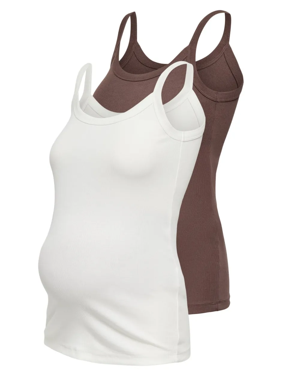 Online OLMVIRA 2-pack Tanktop Dame Toppe