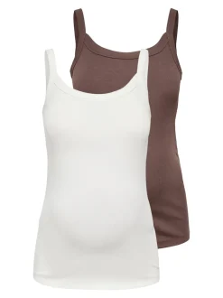 Online OLMVIRA 2-pack Tanktop Dame Toppe
