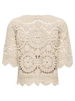 Outlet OLMWATERLY Top Dame Strik & Cardigans