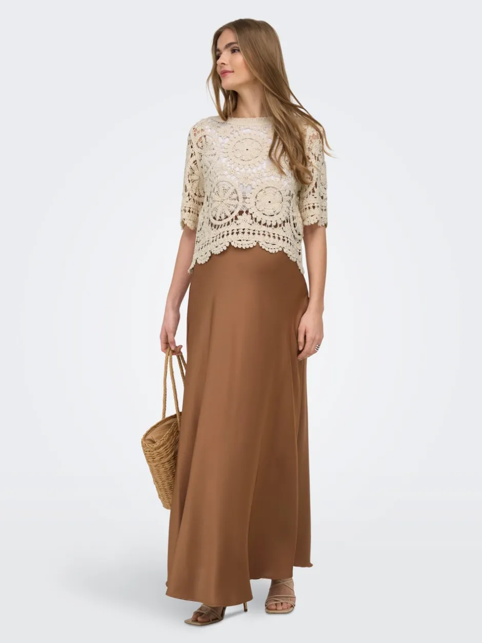 Outlet OLMWATERLY Top Dame Strik & Cardigans