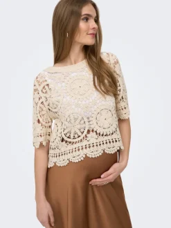 Outlet OLMWATERLY Top Dame Strik & Cardigans