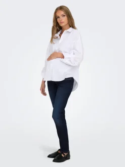 Clearance OLMWAUW Mellemhøj talje Skinny fit Jeans Dame Jeans