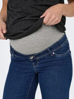 Best OLMWAUW Mellemhøj talje Wide leg fit Jeans Dame Jeans