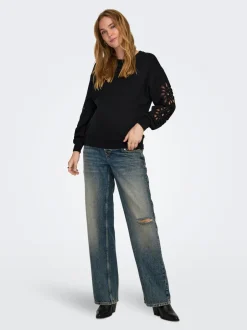 Outlet OLMWINNIE Sweatshirt Dame Sweatshirts