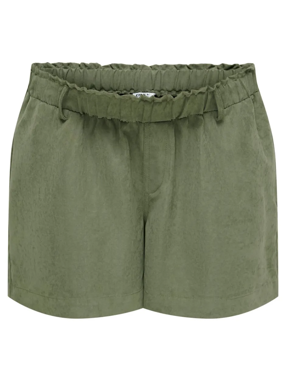 OLMZANZI Lav talje Loose fit Shorts Dame Shorts & Nederdele