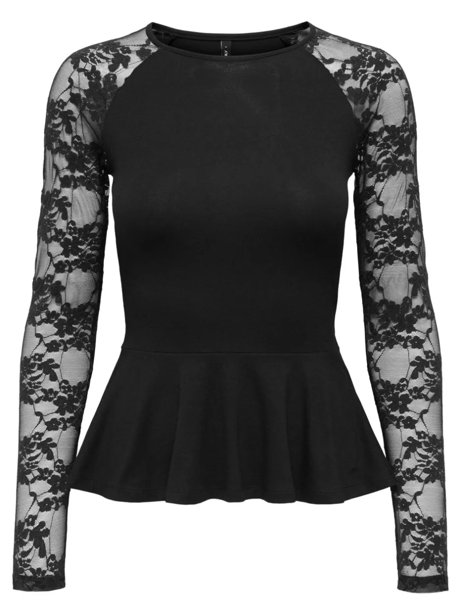 Online ONLAIMA Peplum-top Dame Toppe