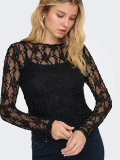 Hot ONLALBA Top Dame Toppe