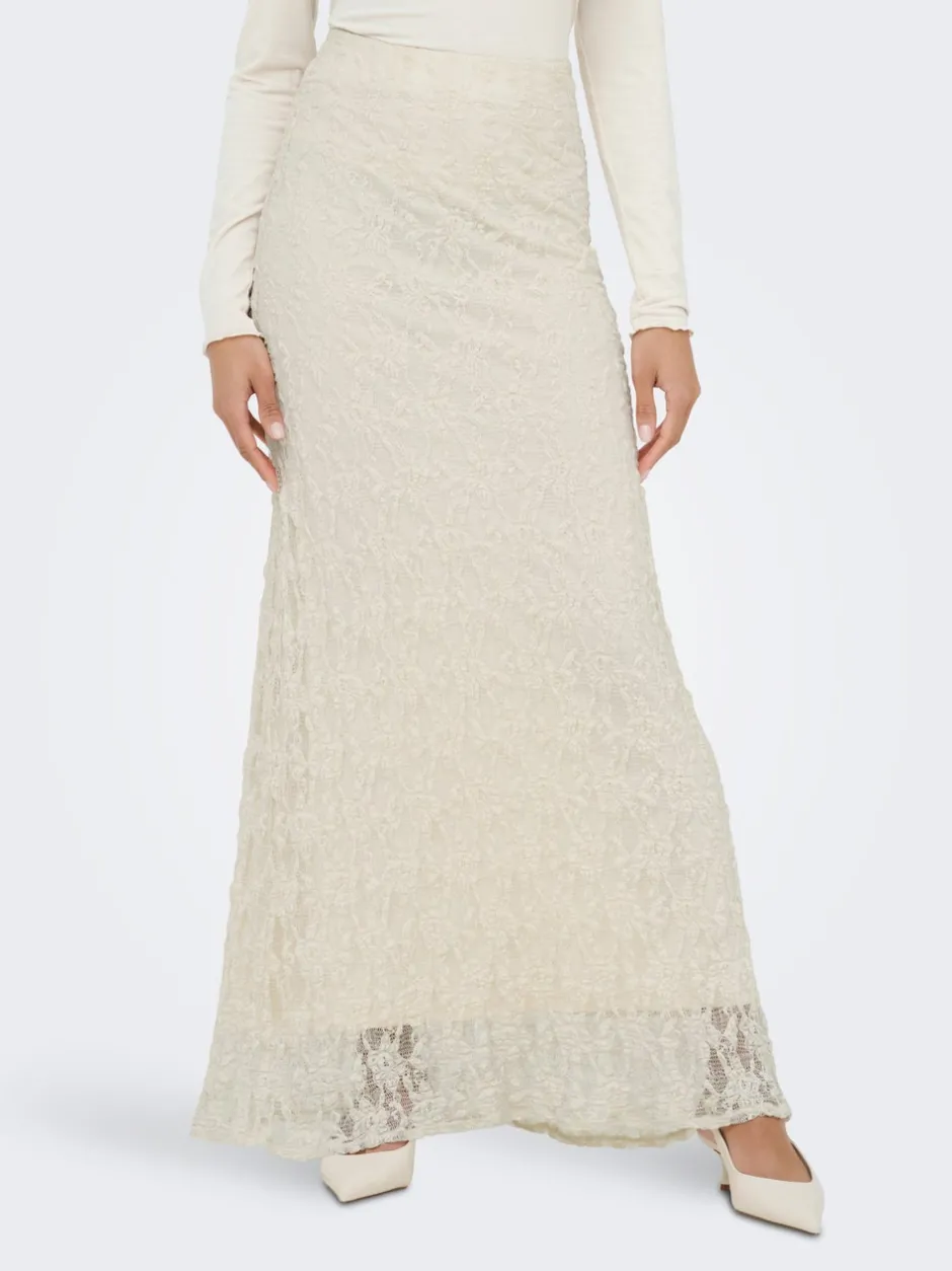 Clearance ONLALBINA Nederdel Lang nederdel Dame Nederdele