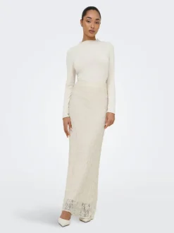 Clearance ONLALBINA Nederdel Lang nederdel Dame Nederdele